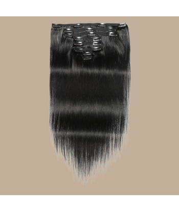 Kit de Extensiones Recto Negro 120g Clip-In offre 