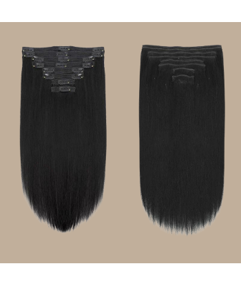 Kit de Extensiones Recto Negro 120g Clip-In offre 