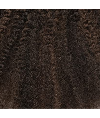 Kit de extensiones con clip Afro Curly Chocolate 120g store