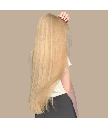 Glatte Clip-Extensions Blond 2023