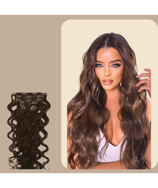 Extensions Clips Gewellt Schokolade store