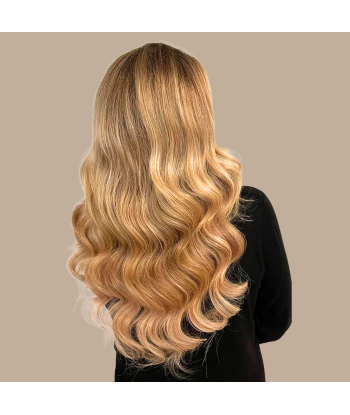 Haftende Extensions Gewellt Blond votre