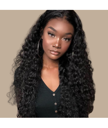 Haarglättung Jungfräuliches Haar Human Hair Kinky Curly 7A Dunkelbraun 1B 100 Gr basket pas cher