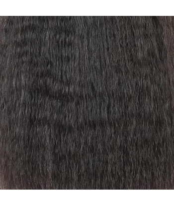 Weben Jungfräuliches Haar Human Hair Yaki Straight 7A Dunkelbraun 1B 100 Gr plus qu'un jeu 