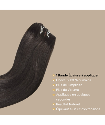 Clip-Extension Straight Braun Mono Maxi-Volumen-Band Comparez et commandez 