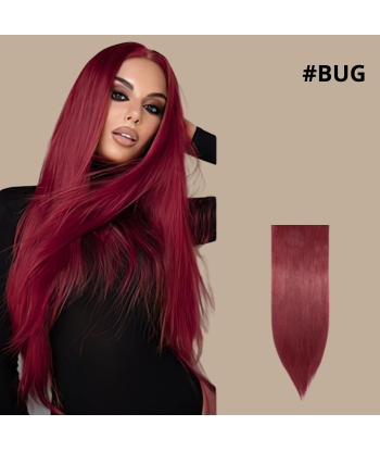 100 Premium Keratin Extensions Glatt mit Flacher Spitze BUG Jusqu'à 80% De Réduction