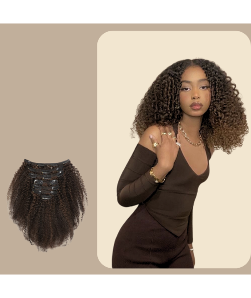 Kit de Extensões Afro Curly Chocolate 120g 2024