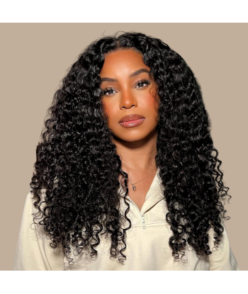 Kinky Curly Musta 120g Clip-In Extensions Kit 50% de réduction en Octobre 2024