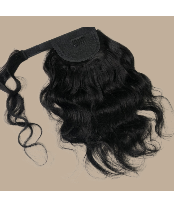 Poninhäntä tumma ruskea Magic nauha Remy Hair Body Wave 50-70% off 