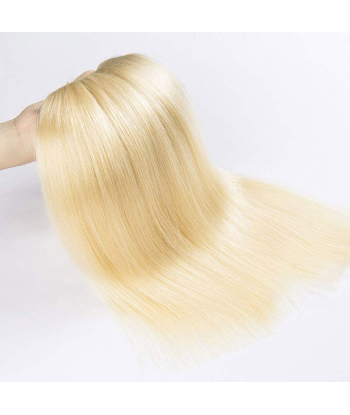 Ihmisen hiukset suorat 7A Blond Platine 613 100 Gr 100 Gr À commander