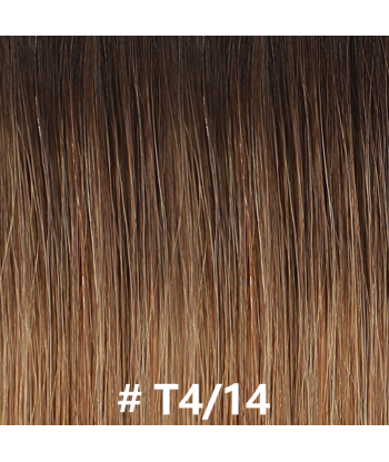 Premium Russian Hair Suorat teippipidennykset T4/14 pas cher