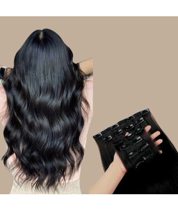 Estensione a Clips Premium Russian Hair 1B pour bénéficier 