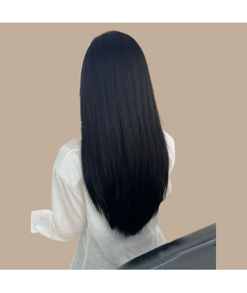 100 Raid Black Keratin Extensions Véritable concentré