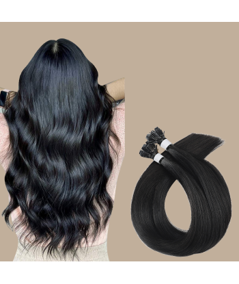 100 Keratin Extensions Rett Premium med Flat Tupp 1 hantent personnes