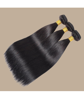 Tecer Cabelo Humano Virgem Liso 7A Castanho Escuro 1B 100 Gr pas cher