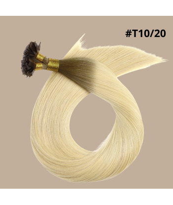 100 Keratin Extensions Rett Premium med Flat Toppunkt T10/20 shop