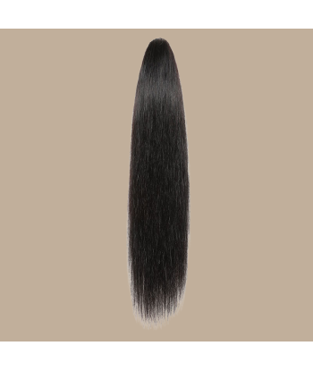 Pferdeschwanz Ponytail Dunkelbraun mit Pinzette Natur Remy Hair Straight chez Cornerstreet bien 