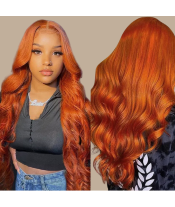 Weben Jungfräuliches Haar Human Hair Body Wave 7A Ginger 350 100 Gr Découvrez la collection