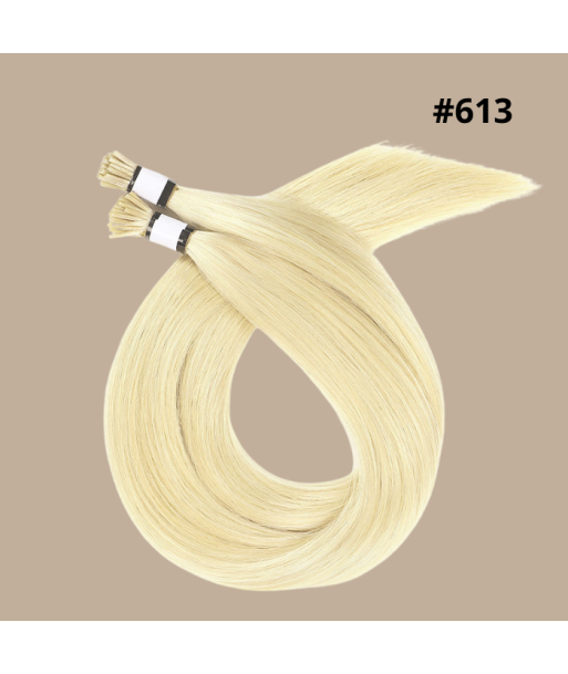 50 Premium Keratin Extensions mit I-Spitze 613 les ligaments