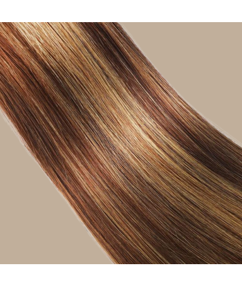 Tecer Cabelo Virgem Cabelo Humano Liso 7A Castanho Médio Louro P4/27 100 Gr Livraison rapide