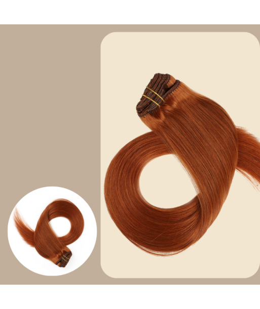 Extensão para Clips Premium Russian Hair Copper Dans la société mordern