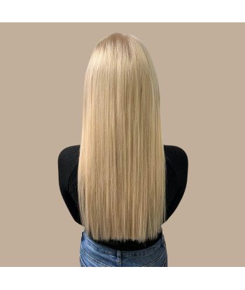 Suora Platina Blonde Mono Clip-In Laajennus Maxi Volume Bändi pas cher chine