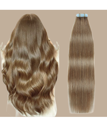 Extensions adesive / tapes lisce Premium Capelli russi 10 livraison et retour toujours gratuits