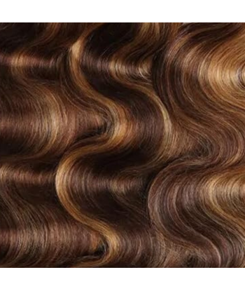 Veving av jomfruhår fra mennesker Body Wave 7a kortshot blond p4/27 100 gr de France