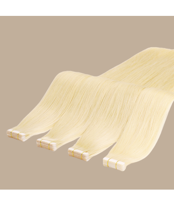 Extensions Adhesive / tapes rette Premium Russian Hair 613 Par le système avancé 