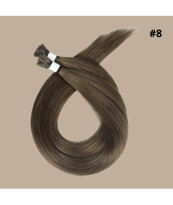 50 Keratin Extensions Rett Premium med I-spiss 8 Economisez 