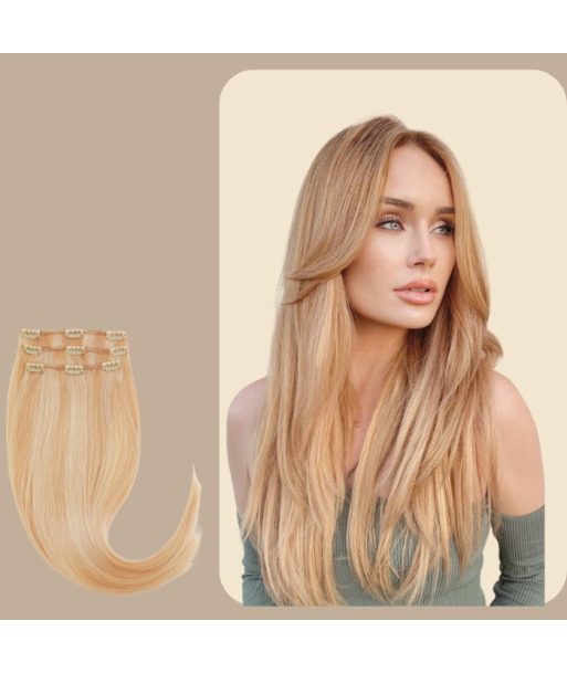 Raka Clip Extensions Midnight Blonde Platinum en stock