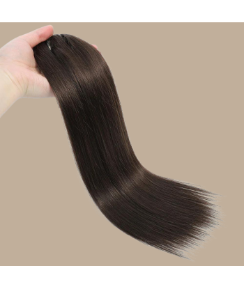 Rak brun Clip-In Extensions Kit 120 gr france