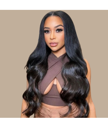 Body Wave Black 120g Clip-In Extensions Kit Les magasins à Paris