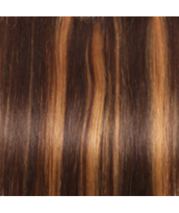 Straight Blonde Medium Brown Clip-In Extensions Kit 120 gr Toutes les collections ici