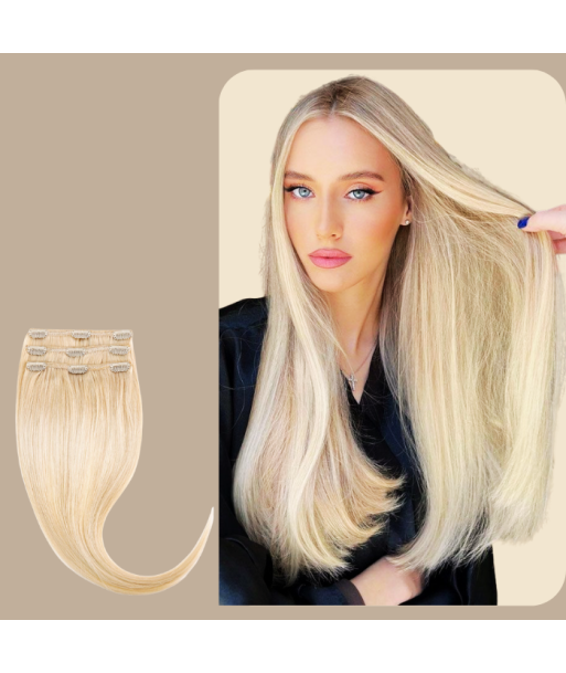 Stiff Clips Platina Blonde Extensions 2023