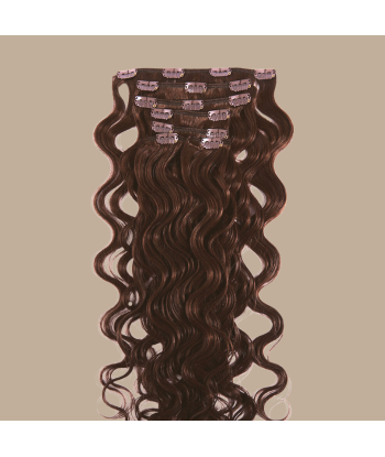 Chocolade Golvende Clip Extensions 2024