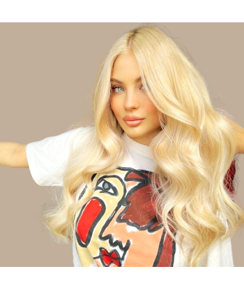 Tissage Vierge Human Hair Body Wave 7A Blond Platine 613 100 Gr la livraison gratuite