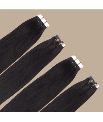 Extensiones adhesivas rígidas marrón oscuro Comparez plus de prix