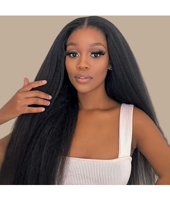 Kit de extensiones con clip Kinky Straight Black 120g ou a consommer sur place