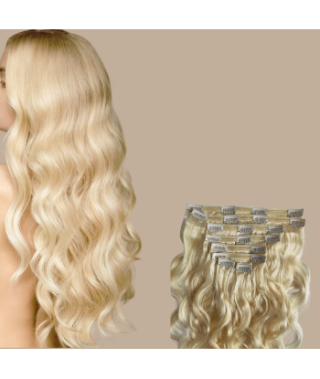 Body Wave Platinum Blonde Extensions Kit 120 gr 120 gr d'Europe débarque