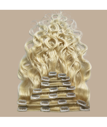 Body Wave Platinum Blonde Extensions Kit 120 gr 120 gr d'Europe débarque