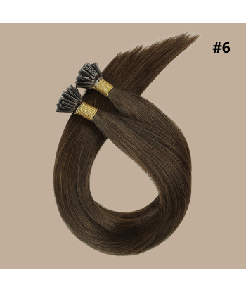 50 Premium I-Tip Keratin Extensions Glatt 6 2 - 3 jours ouvrés.