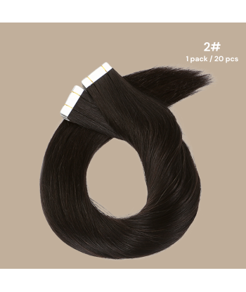 Extensões Adesivas / fitas lisas Premium Russian Hair 2 Toutes les collections ici