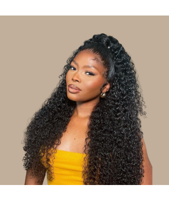 Pferdeschwanz Ponytail Dunkelbraun Mit Kordel Remy Hair Kinky Curly Toutes les collections ici