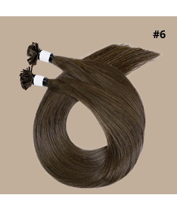 100 Premium Keratin Extensions med Flat Tip vente chaude votre 