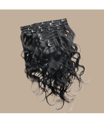 Kit di prolunghe a clip Body Wave Black 120g livraison et retour toujours gratuits