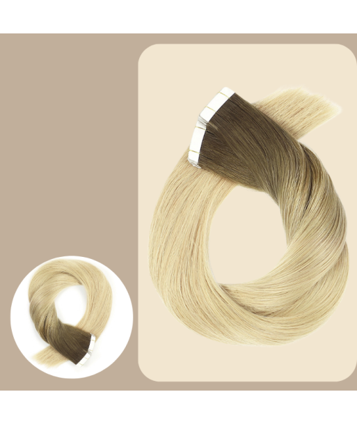 Extensions Adesive / tapes lisci Premium Russian Hair T10/20 la chaussure