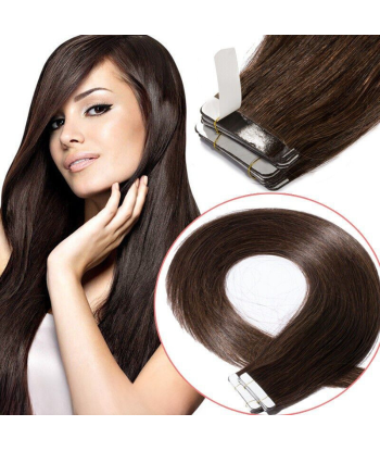 Extensions Adhésives / tapes raides Chocolat Foncé la chaussure