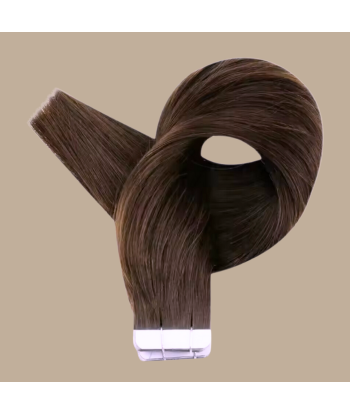 Extensions Adhésives / tapes raides Marron Chocolat l'achat 